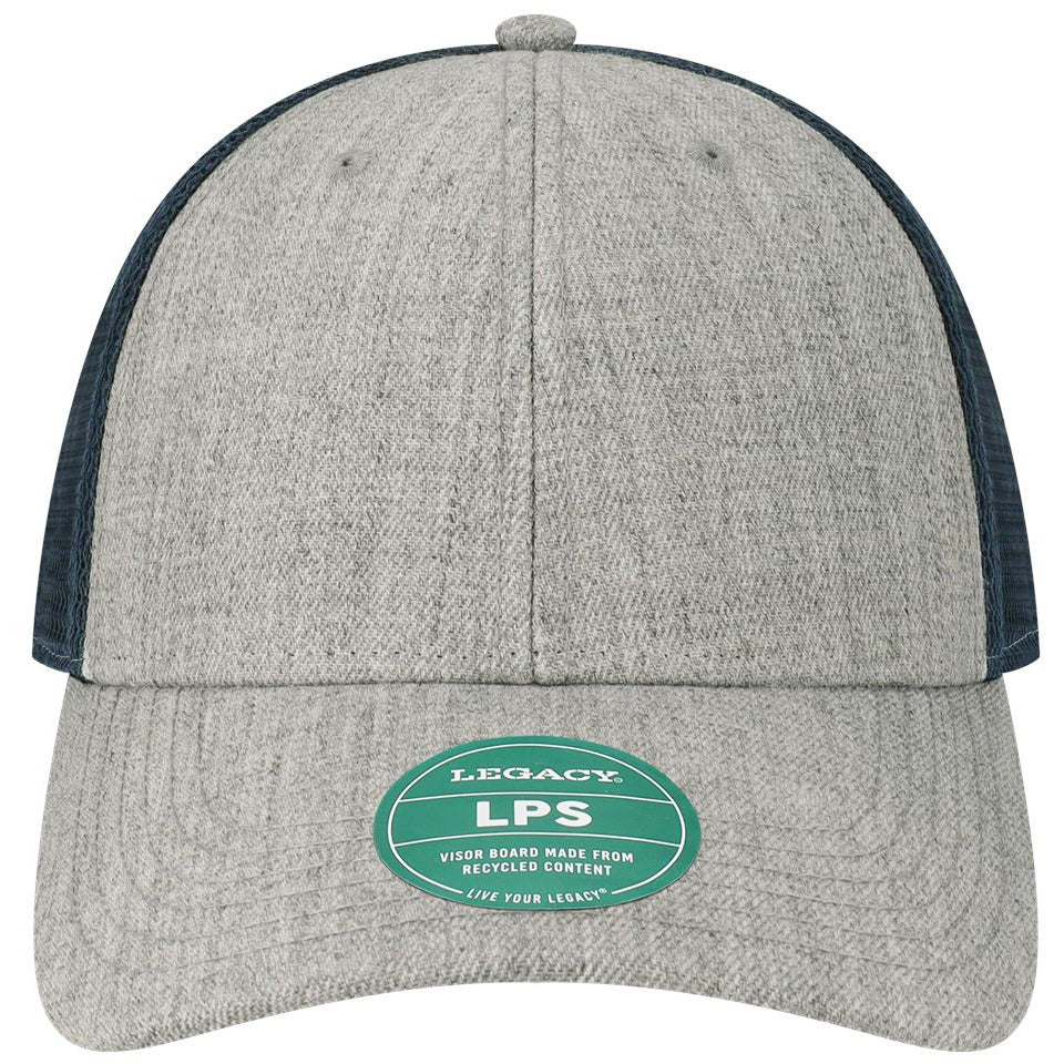 Heather Grey/ Navy