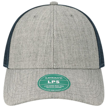 Heather Grey/ Navy