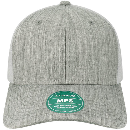 Melange Grey/ White