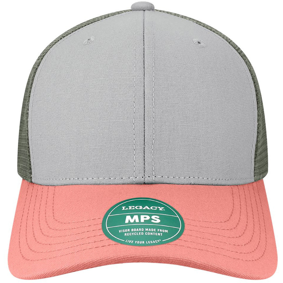 Light Grey/ Salmon/ Dark Grey