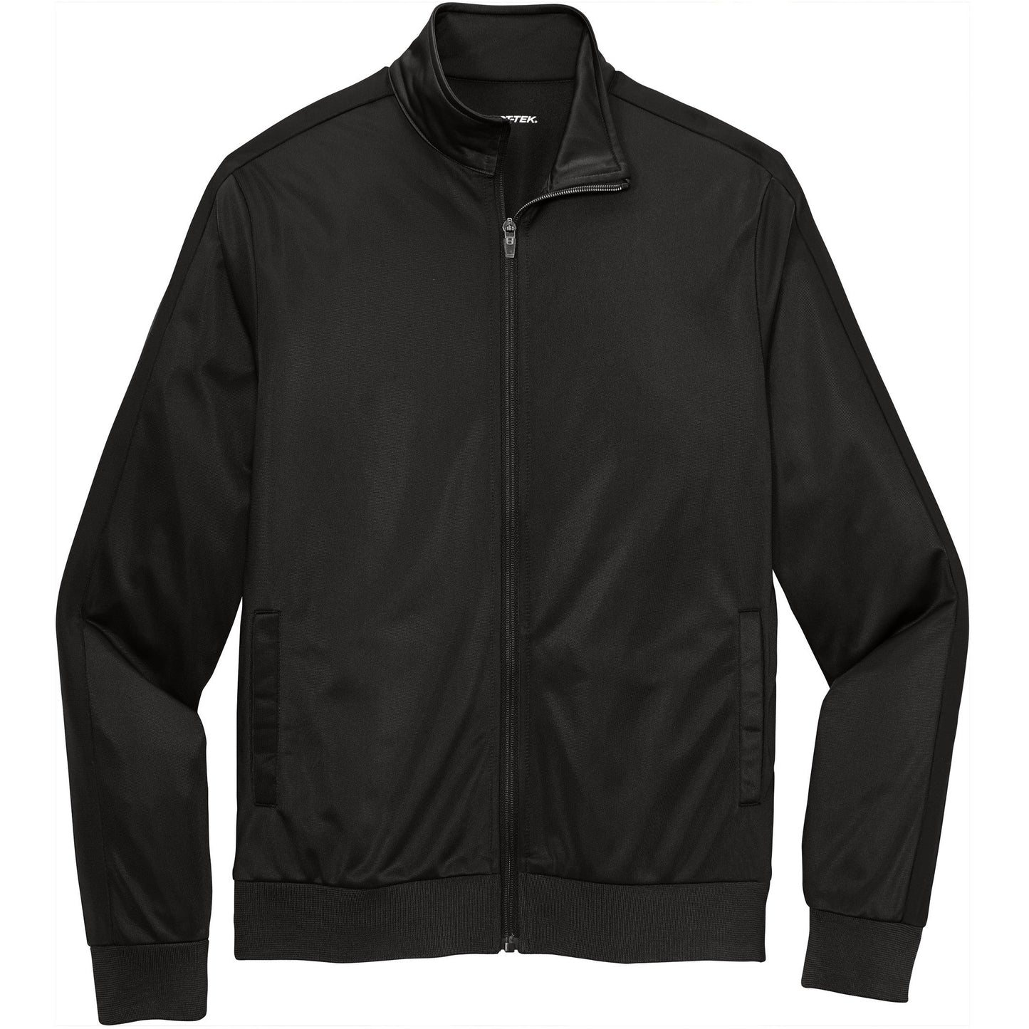 Sport-Tek Tricot Sleeve Stripe Track Jacket