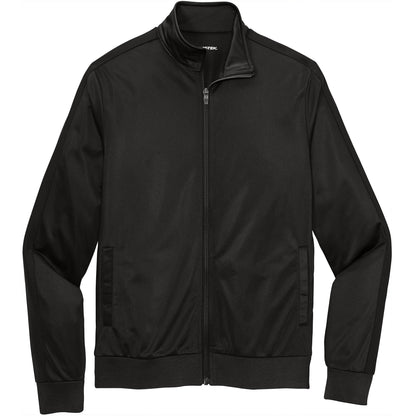 Sport-Tek Tricot Sleeve Stripe Track Jacket