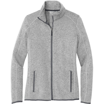 Port Authority Women's Sweater Fleece Jacket