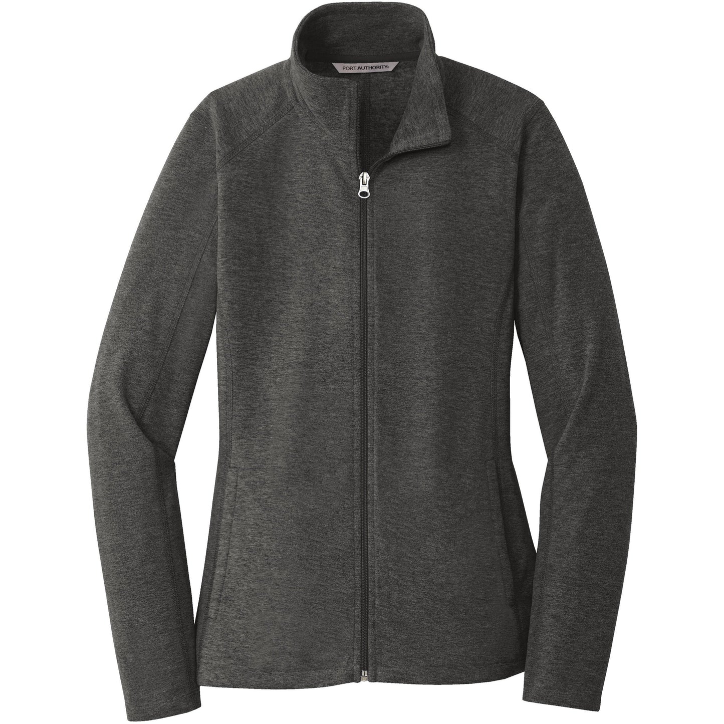 Port Authority Women's Heather Microfleece Full-Zip Jacket