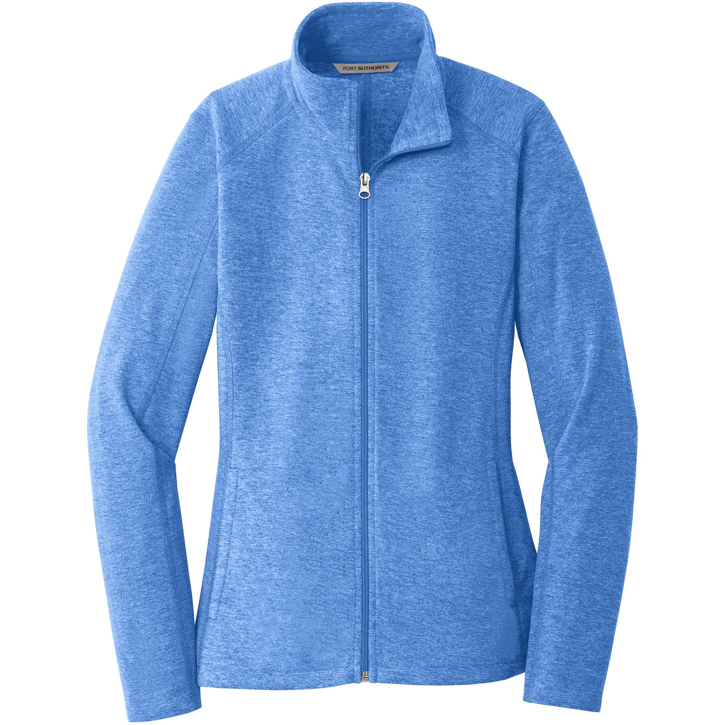 Port Authority Women's Heather Microfleece Full-Zip Jacket