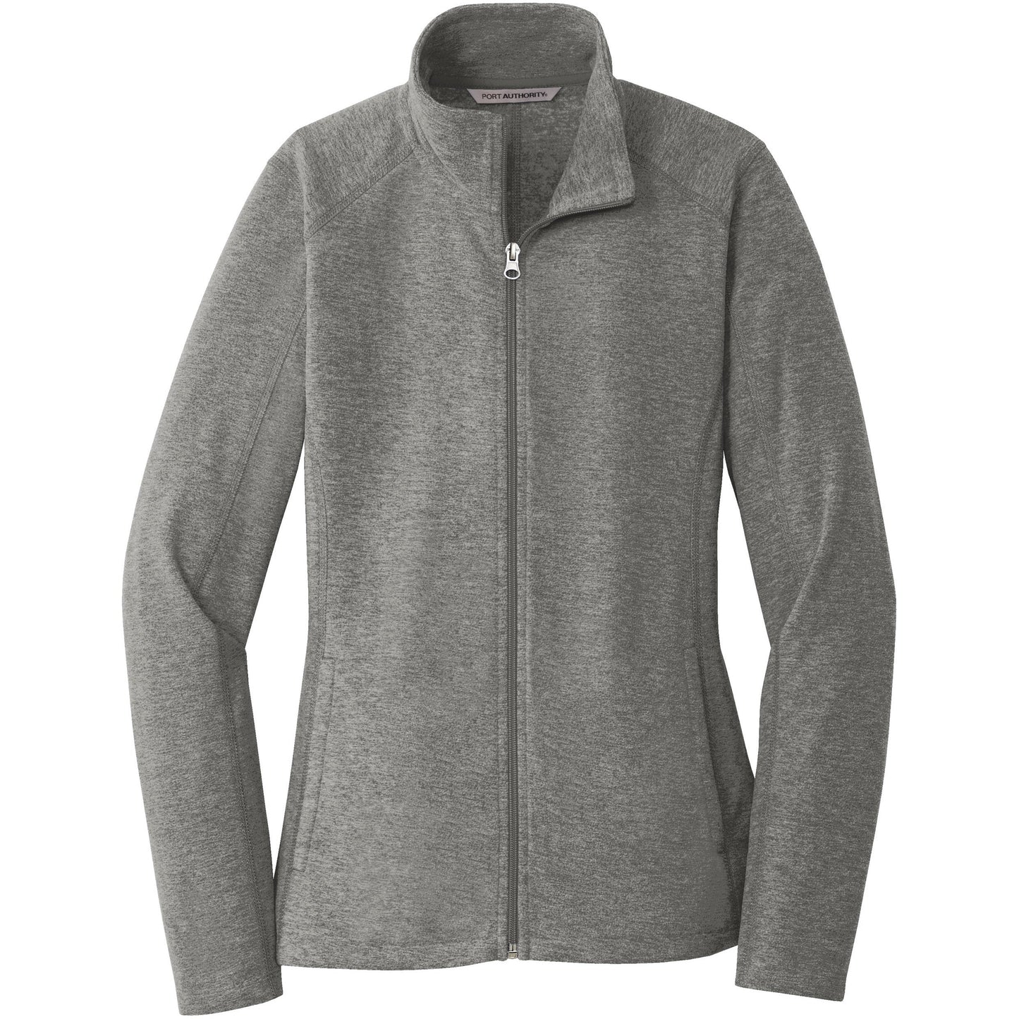 Port Authority Women's Heather Microfleece Full-Zip Jacket