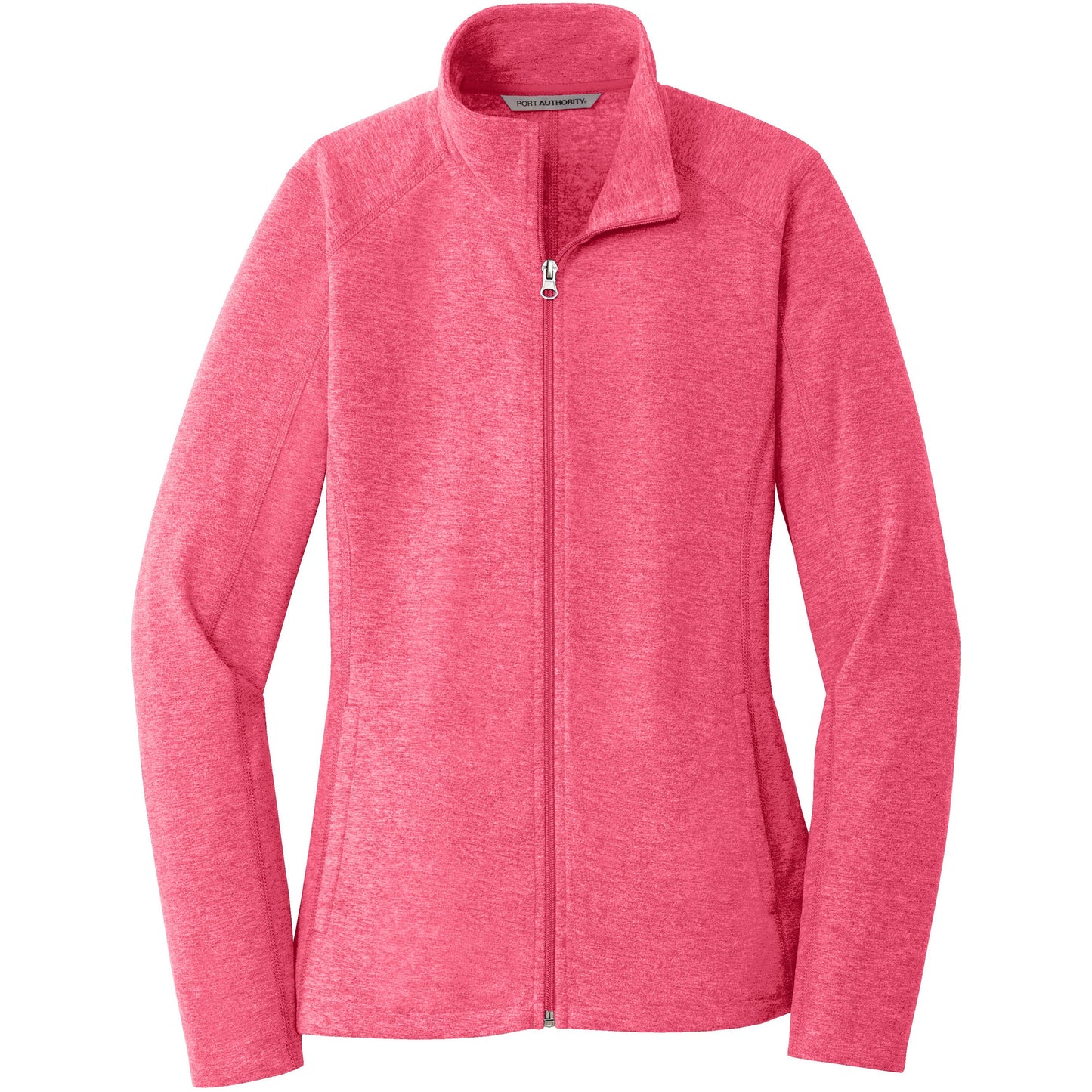 Port Authority Women's Heather Microfleece Full-Zip Jacket