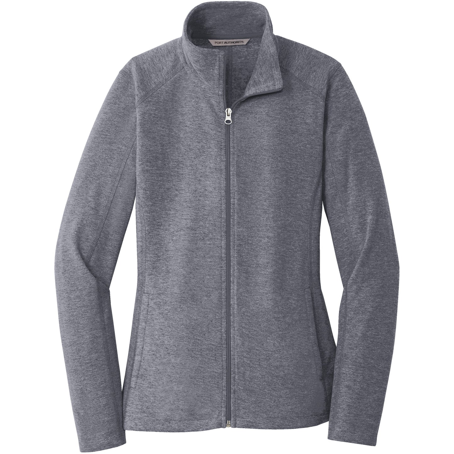 Port Authority Women's Heather Microfleece Full-Zip Jacket