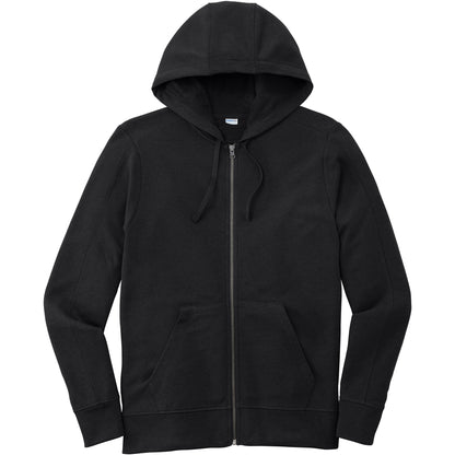 Sport-Tek PosiCharge Tri-Blend Wicking Fleece Full-Zip Hooded Jacket