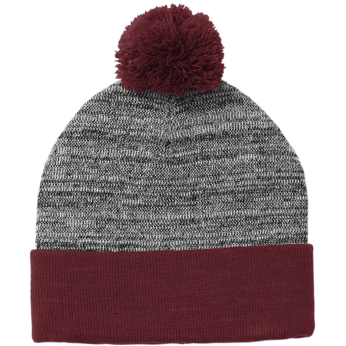 Maroon/ Grey Heather