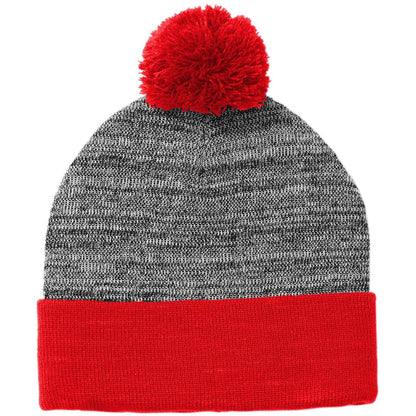 True Red/ Grey Heather