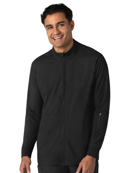 Wink Men's Four-Pocket Warm-Up Jacket