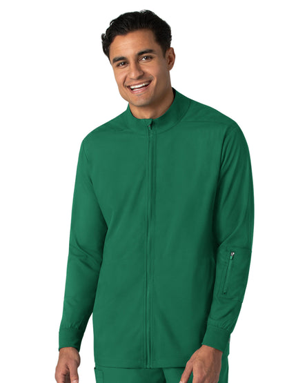 Wink Men's Four-Pocket Warm-Up Jacket